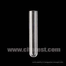 Tube à essai en plastique de 5 ml, 13 X 75 mm